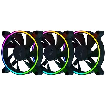 RAZER KUNAI CHROMA 120mm PWMファン Razer Kunai Chroma Hydraulic RGB LED PWM Performance Fan